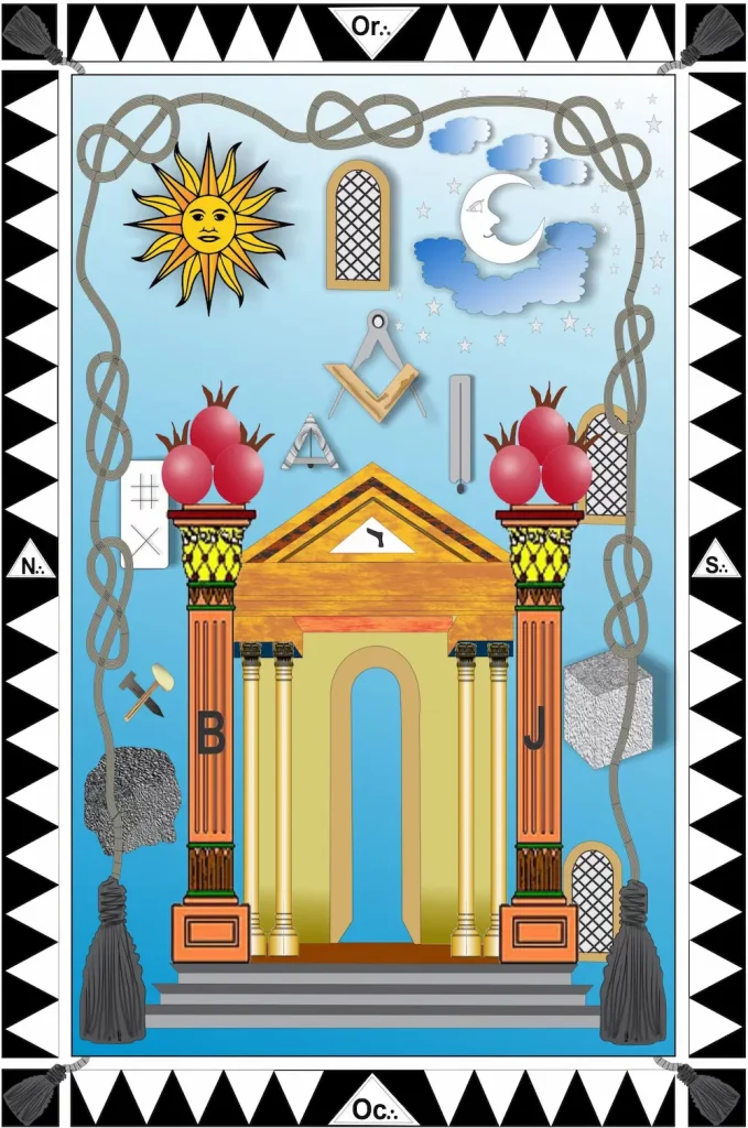 Painel da Loja — simbolismo na Maçonaria