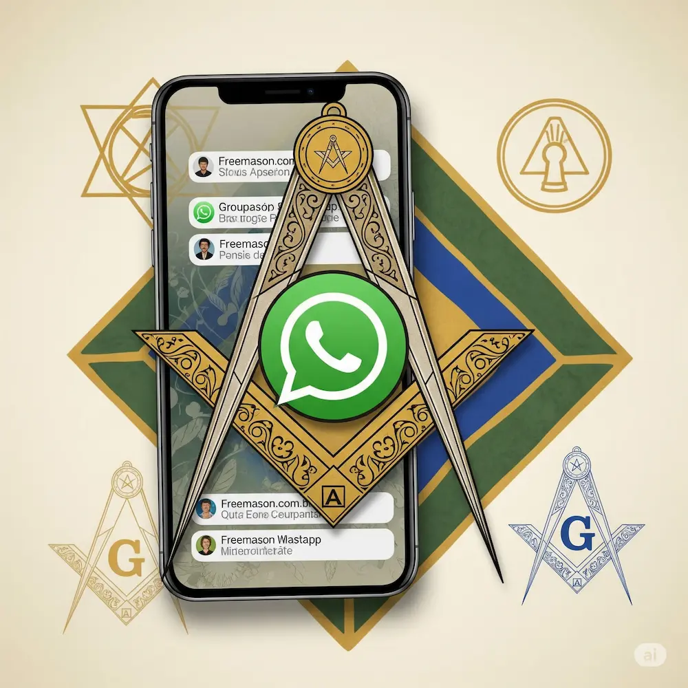 Grupos oficiais de WhatsApp sobre Maçonaria da Freemason.com.br