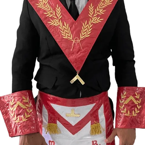 Paramento Completo Do Venerável Mestre Reaa Comab Maçonaria