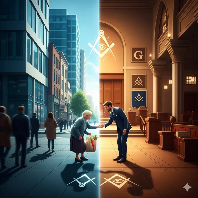 O Macom e o Mundo Profano Como agir fora do Templo