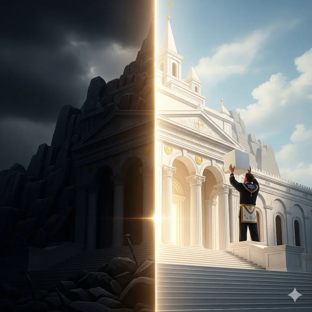 Levantar Templos à Virtude — simbolismo na Maçonaria