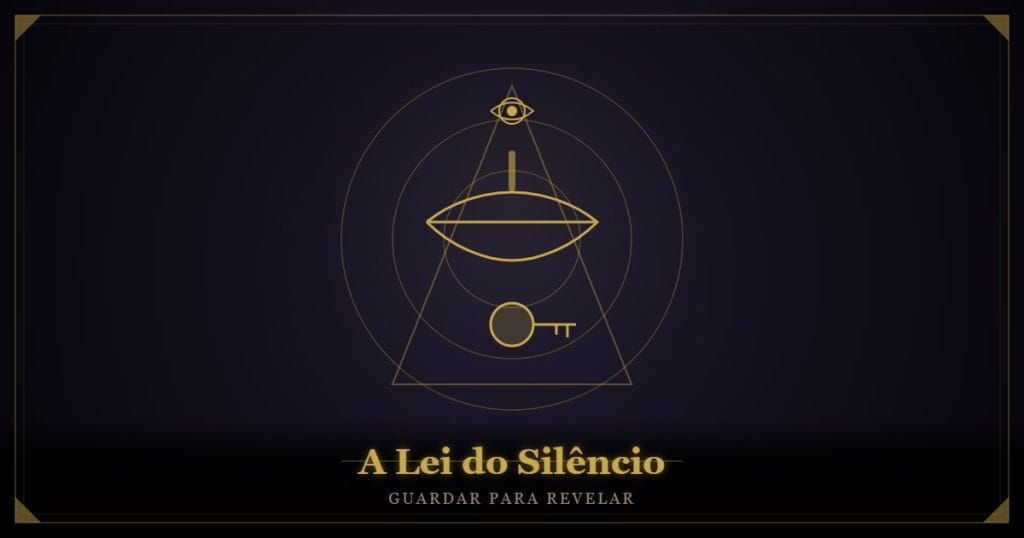 lei do silêncio na Maçonaria