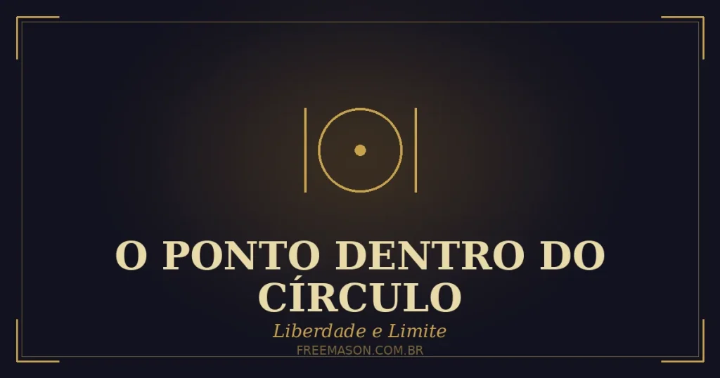 ponto dentro do círculo
