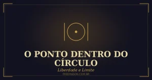 ponto dentro do círculo