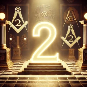 Número 2 — simbolismo na Maçonaria