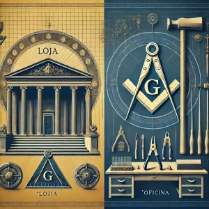 Diferença entre Loja e Oficina — simbolismo na Maçonaria