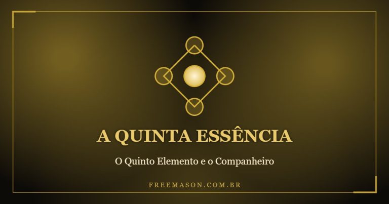 A Quinta Essência no Grau de Companheiro Maçom