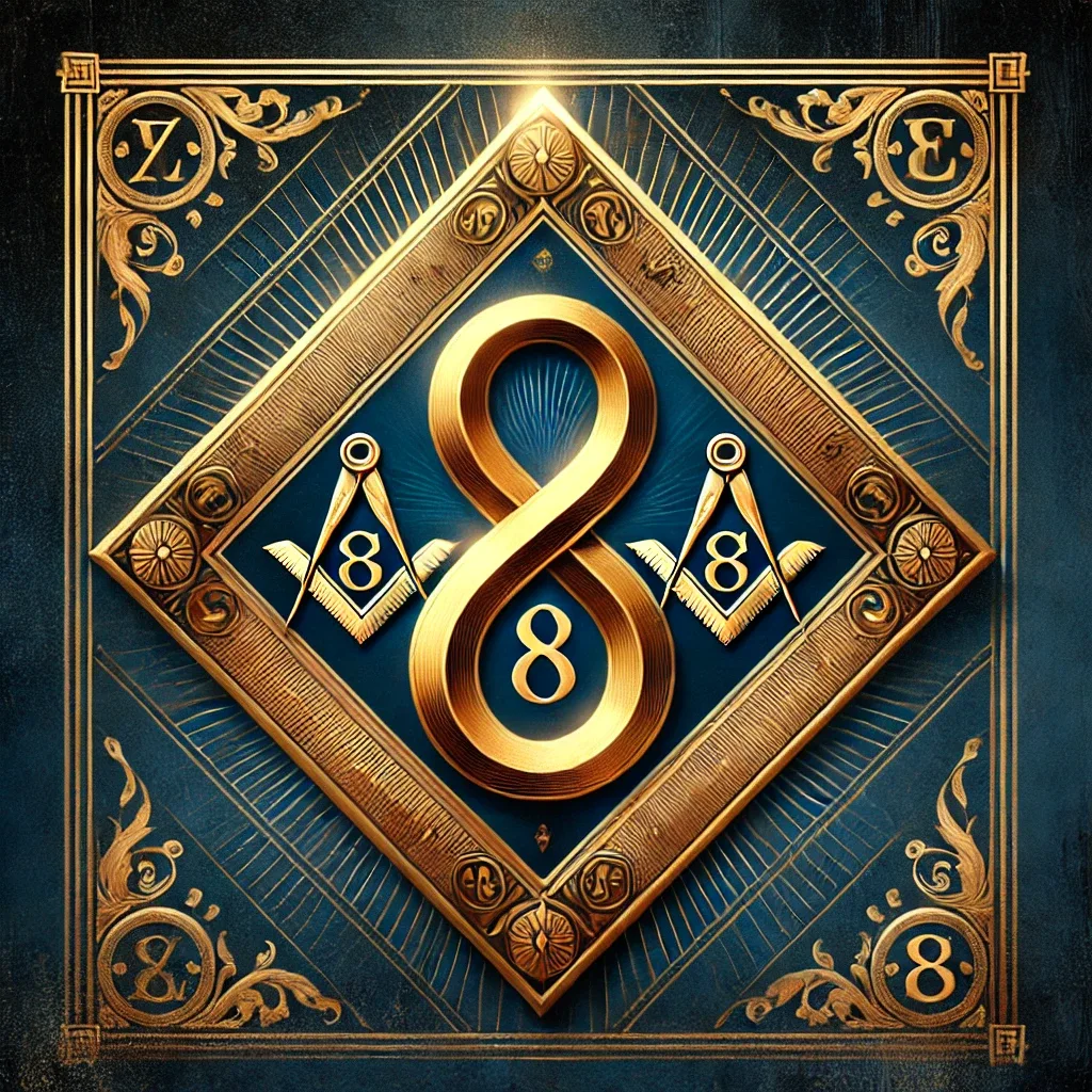 Simbolismo do número 8 — simbolismo na Maçonaria