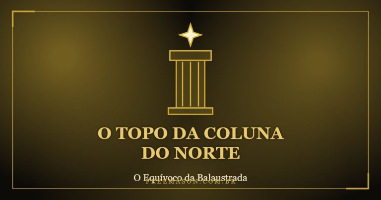O Topo da Coluna do Norte e o Equívoco da Balaustrada