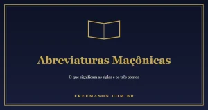 Abreviaturas Maçônicas