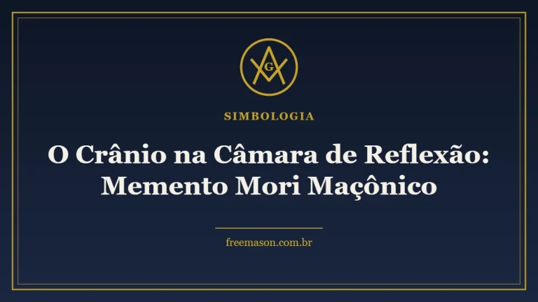 O Crânio na Câmara de Reflexão: Memento Mori Maçônico