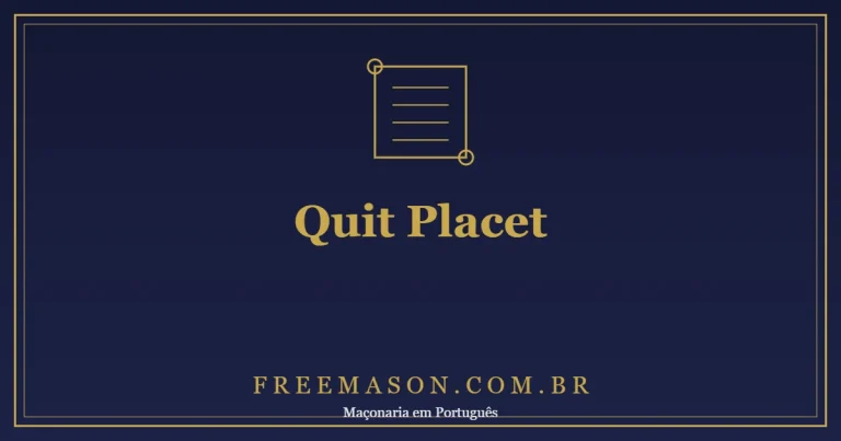 Quit Placet: Como o Maçom Muda de Loja sem Perder a Regularidade