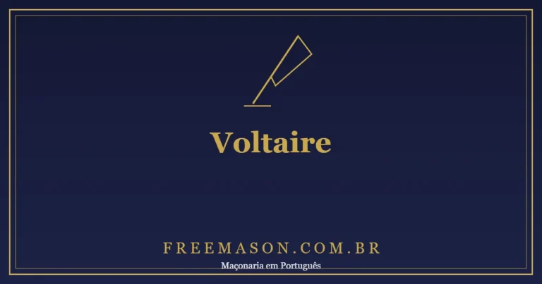 Voltaire na Maçonaria: a Iniciação na Loja das Nove Irmãs (1778) 1 Voltaire na Maçonaria: a Iniciação na Loja das Nove Irmãs (1778)