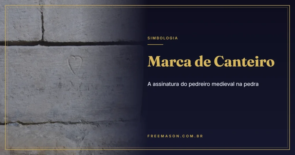 Marca de Canteiro: a Assinatura do Pedreiro Medieval na Pedra