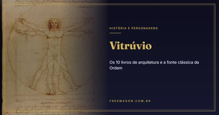 Vitrúvio e Os 10 Livros de Arquitetura: a Fonte Clássica da Maçonaria 2 Vitrúvio e Os 10 Livros de Arquitetura: a Fonte Clássica da Maçonaria