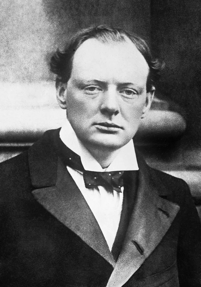 Winston Churchill, fotografia de retrato